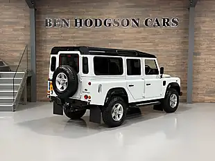 Used 2015 Land Rover Defender Utility Wagon Double Cab White - Interior and Exterior details 3