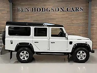 Used 2015 Land Rover Defender Utility Wagon Double Cab White - Interior and Exterior details 5