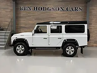 Used 2015 Land Rover Defender Utility Wagon Double Cab White - Interior and Exterior details 6