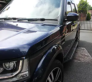 Used 2015 Land Rover Discovery Hse Luxury Blue - Interior and Exterior details 4
