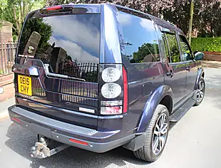 Used 2015 Land Rover Discovery Hse Luxury Blue - Interior and Exterior details 6