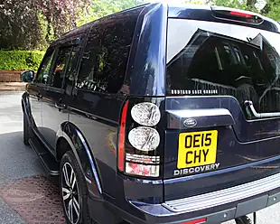 Used 2015 Land Rover Discovery Hse Luxury Blue - Interior and Exterior details 7