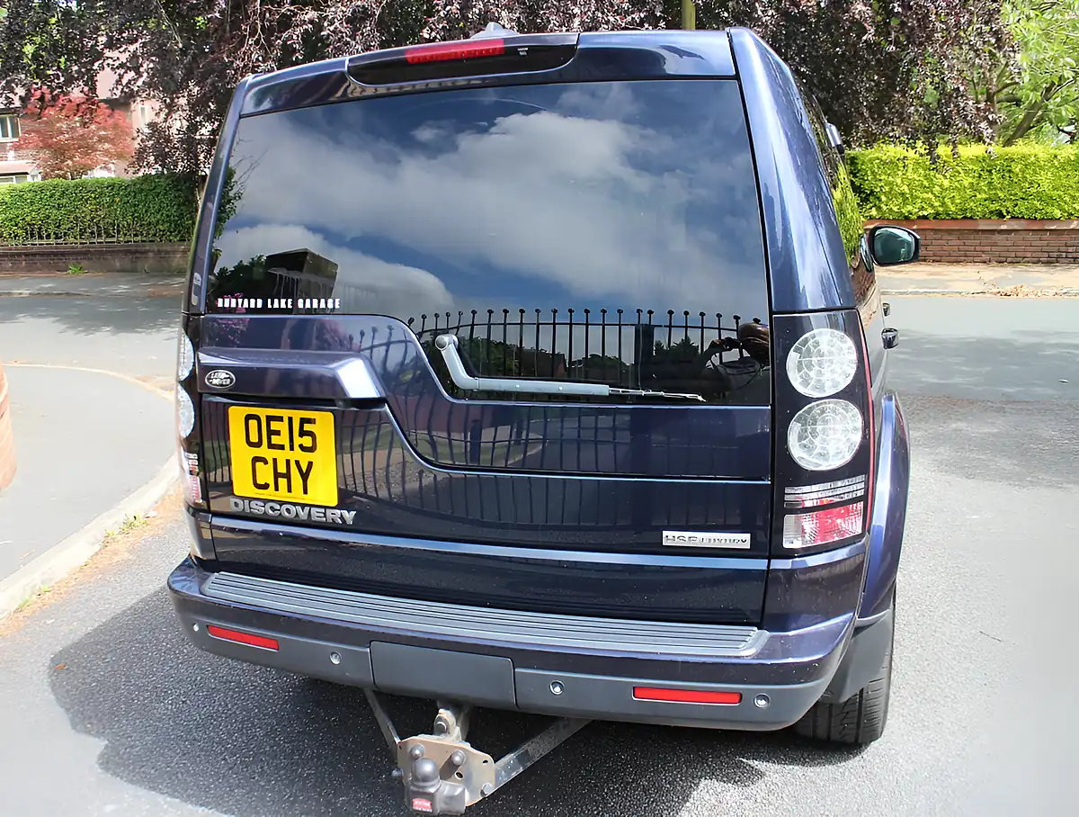 Used 2015 Land Rover Discovery Hse Luxury Blue - Interior and Exterior details 8