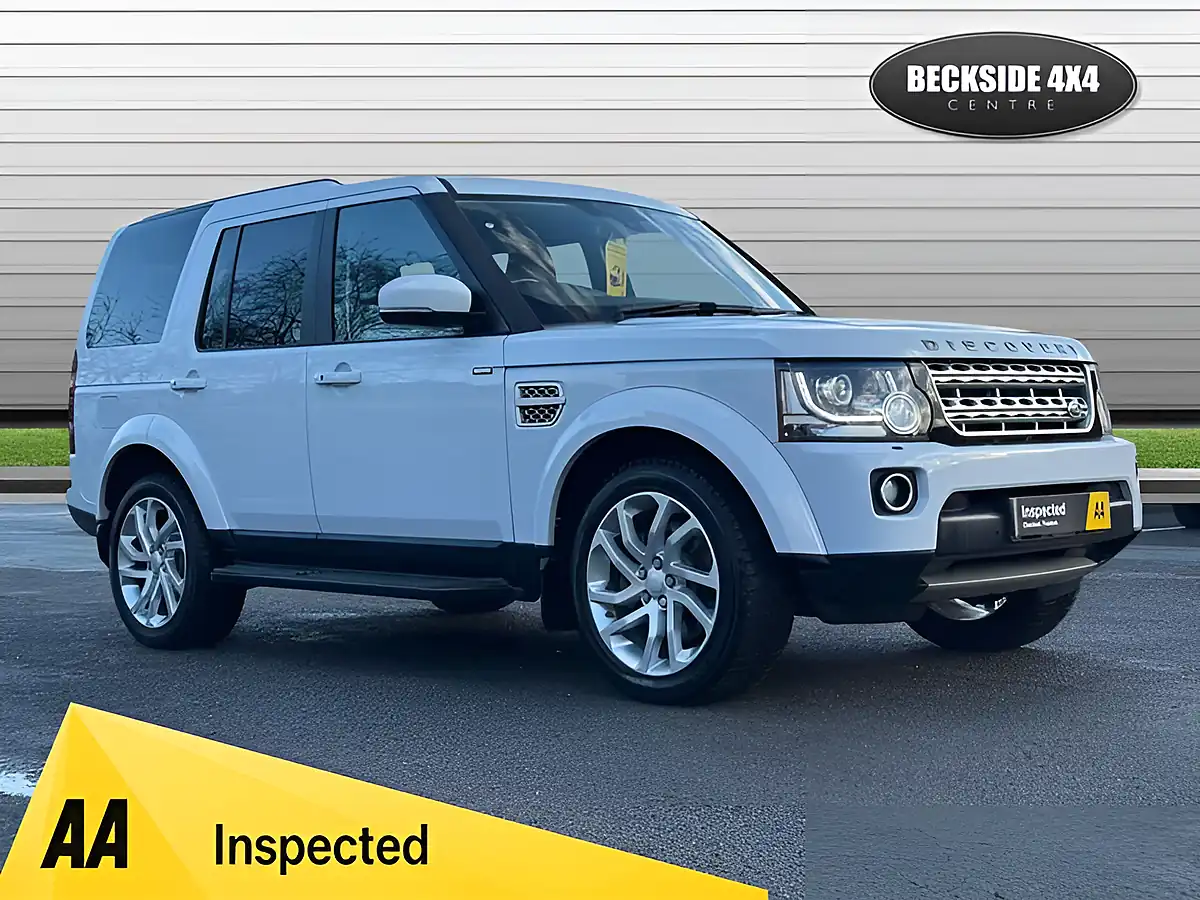 Used 2015 Land Rover Discovery Hse Yulong White - Front View