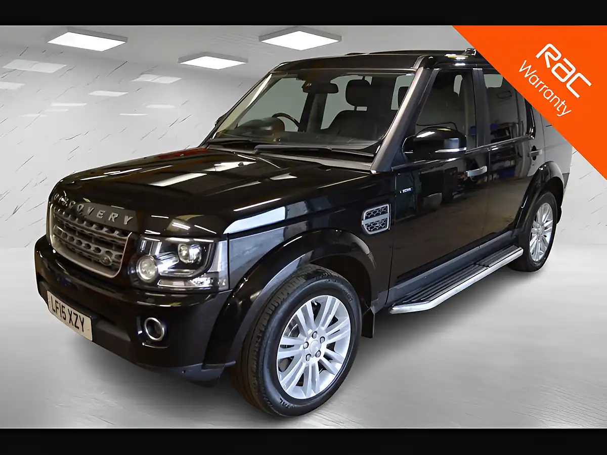 Used 2015 Land Rover Discovery Se Tech Black - Front View