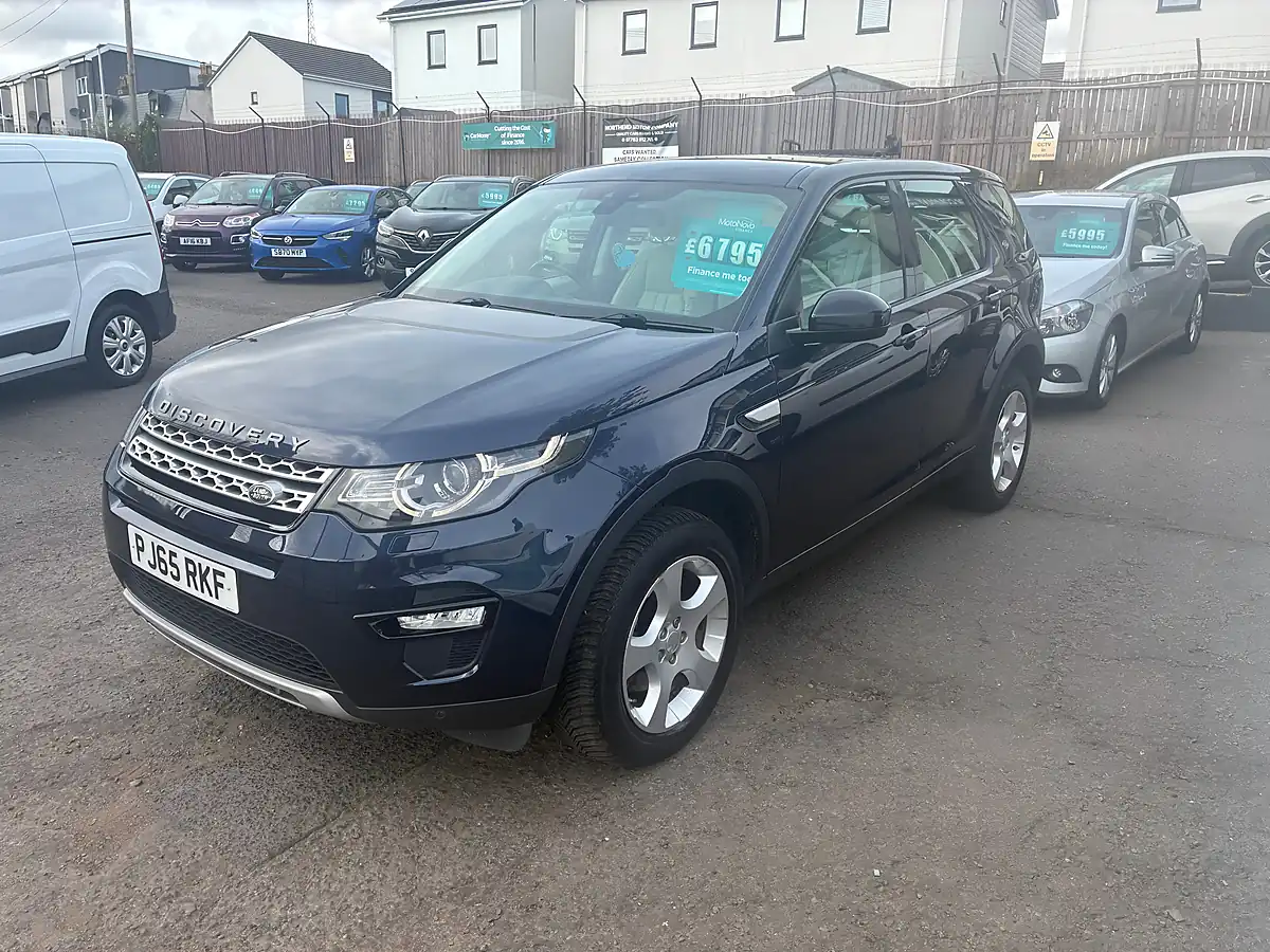 Used 2015 Land Rover Discovery Sport Hse Blue - Interior and Exterior details 7