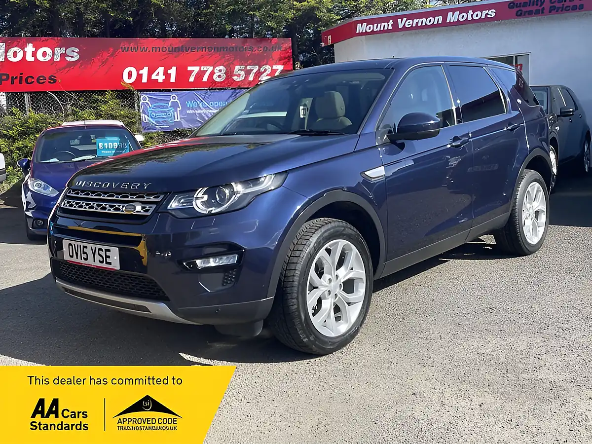 Used 2015 Land Rover Discovery Sport Hse Blue - Front View