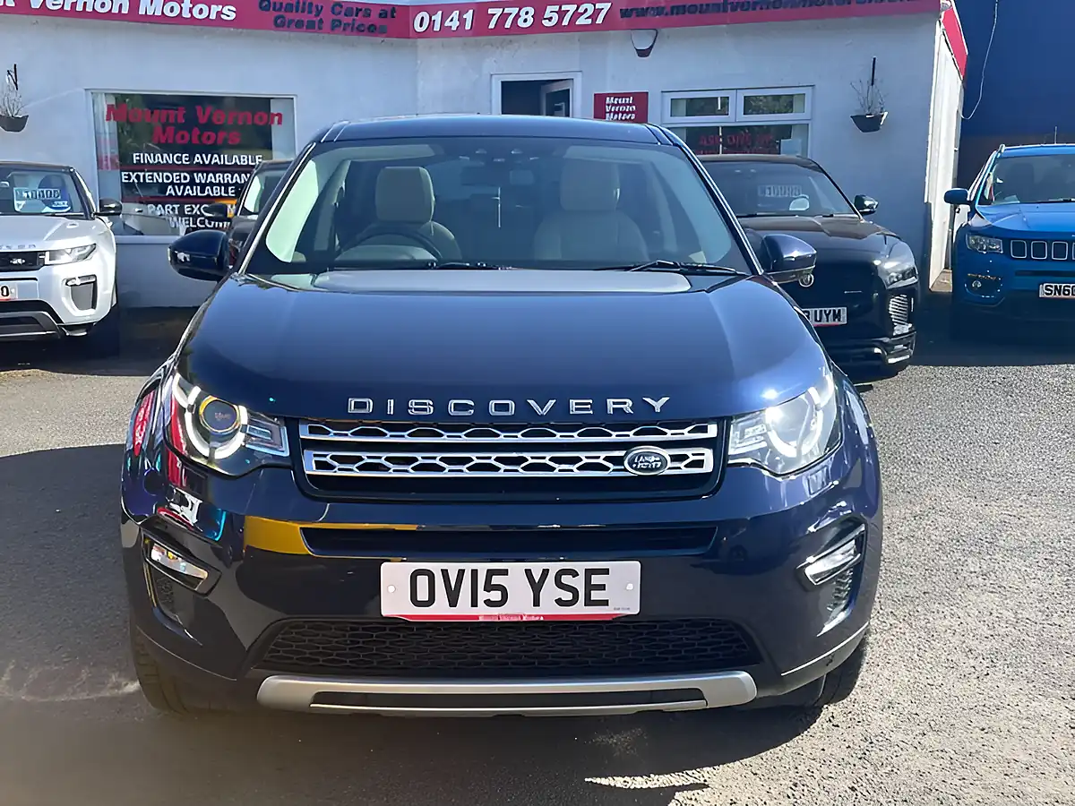 Used 2015 Land Rover Discovery Sport Hse Blue - Interior and Exterior details 11