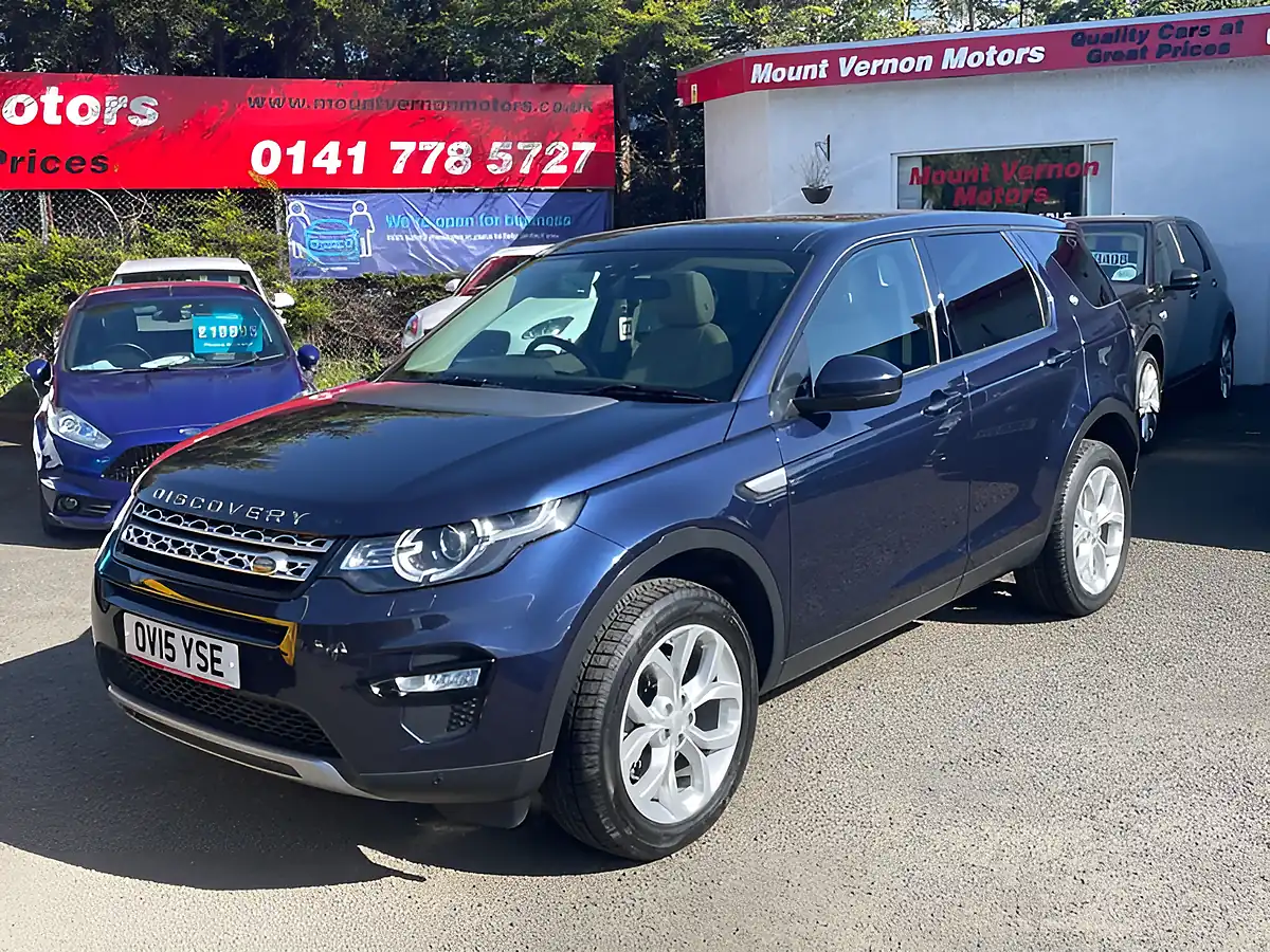 Used 2015 Land Rover Discovery Sport Hse Blue - Interior and Exterior details 4