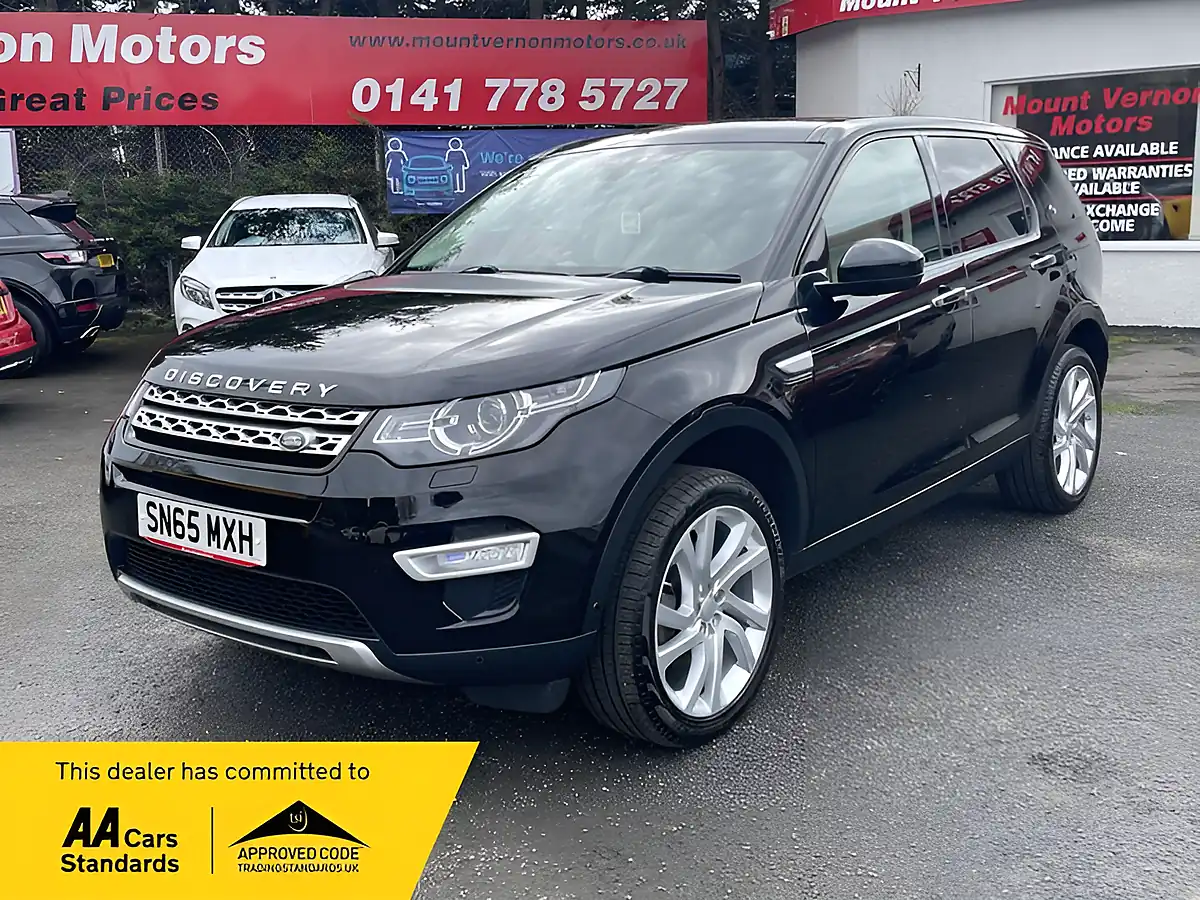 Used 2015 Land Rover Discovery Sport Hse Luxury Black - Front View