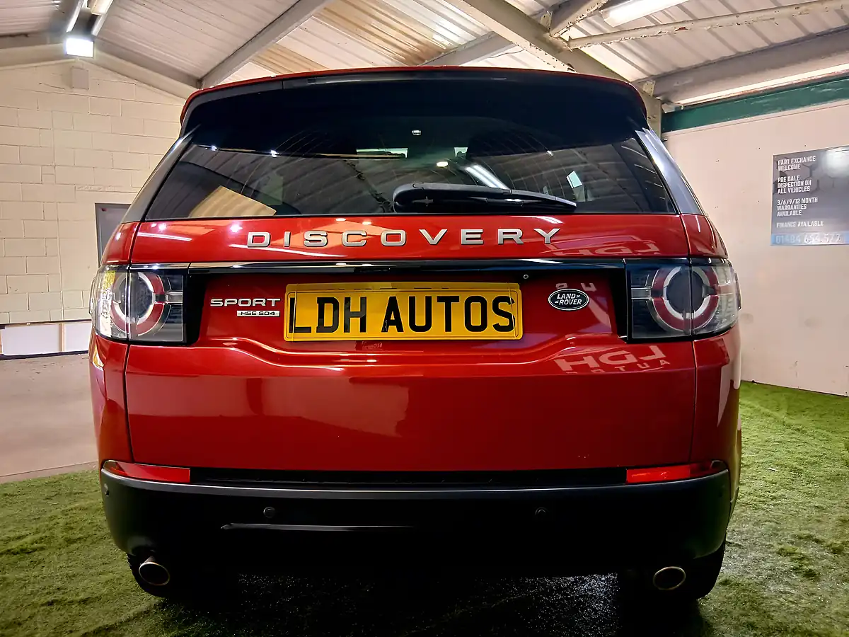 Used 2015 Land Rover Discovery Sport Hse Red - Interior and Exterior details 4