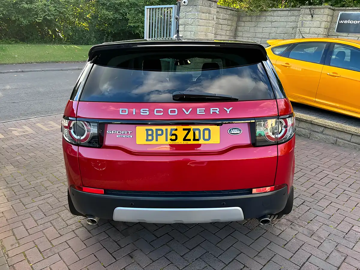 Used 2015 Land Rover Discovery Sport Hse Red - Interior and Exterior details 9