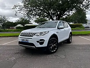 Used 2015 Land Rover Discovery Sport Hse White - Interior and Exterior details 13