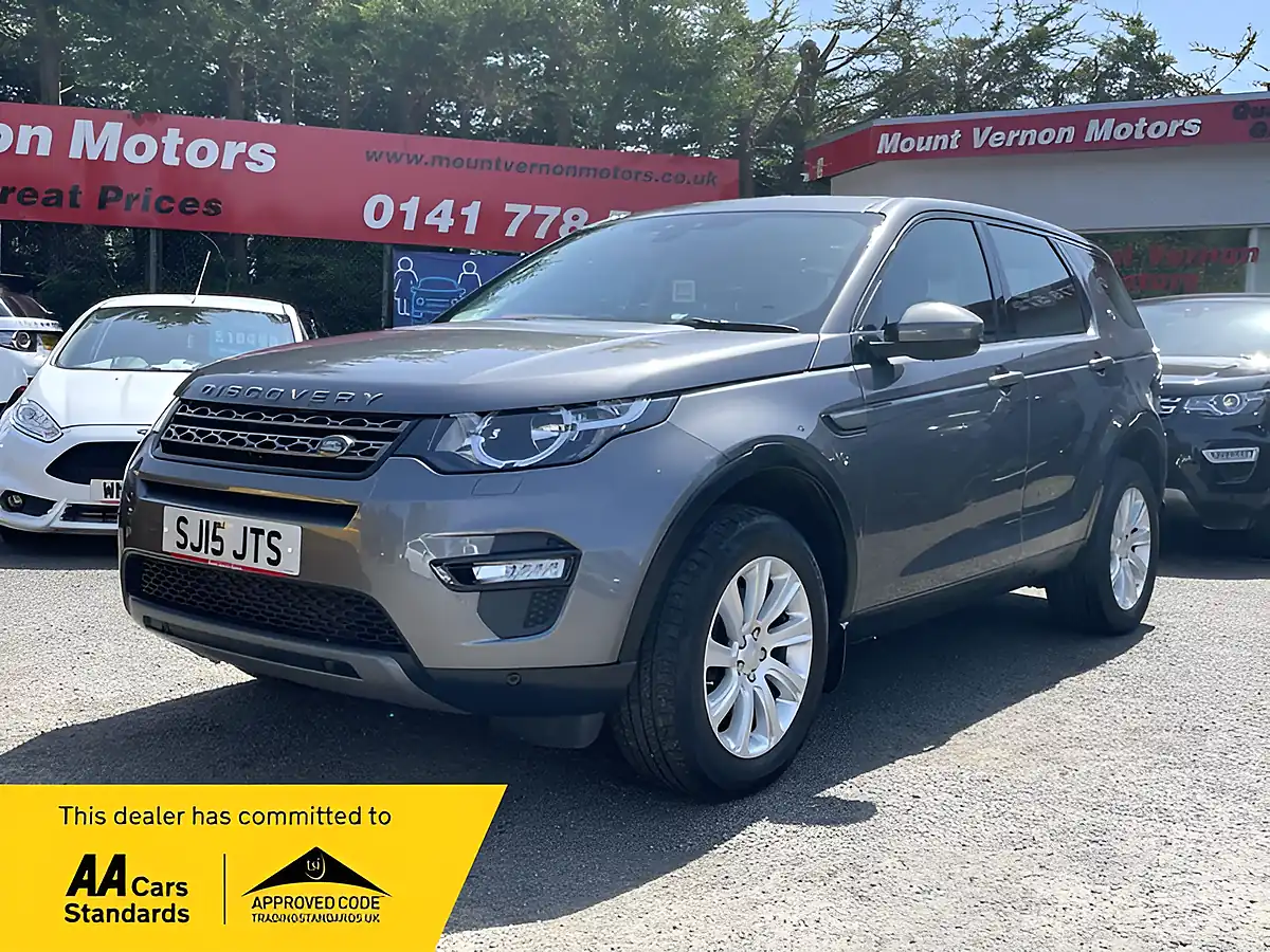 Used 2015 Land Rover Discovery Sport Se Tech Grey - Front View