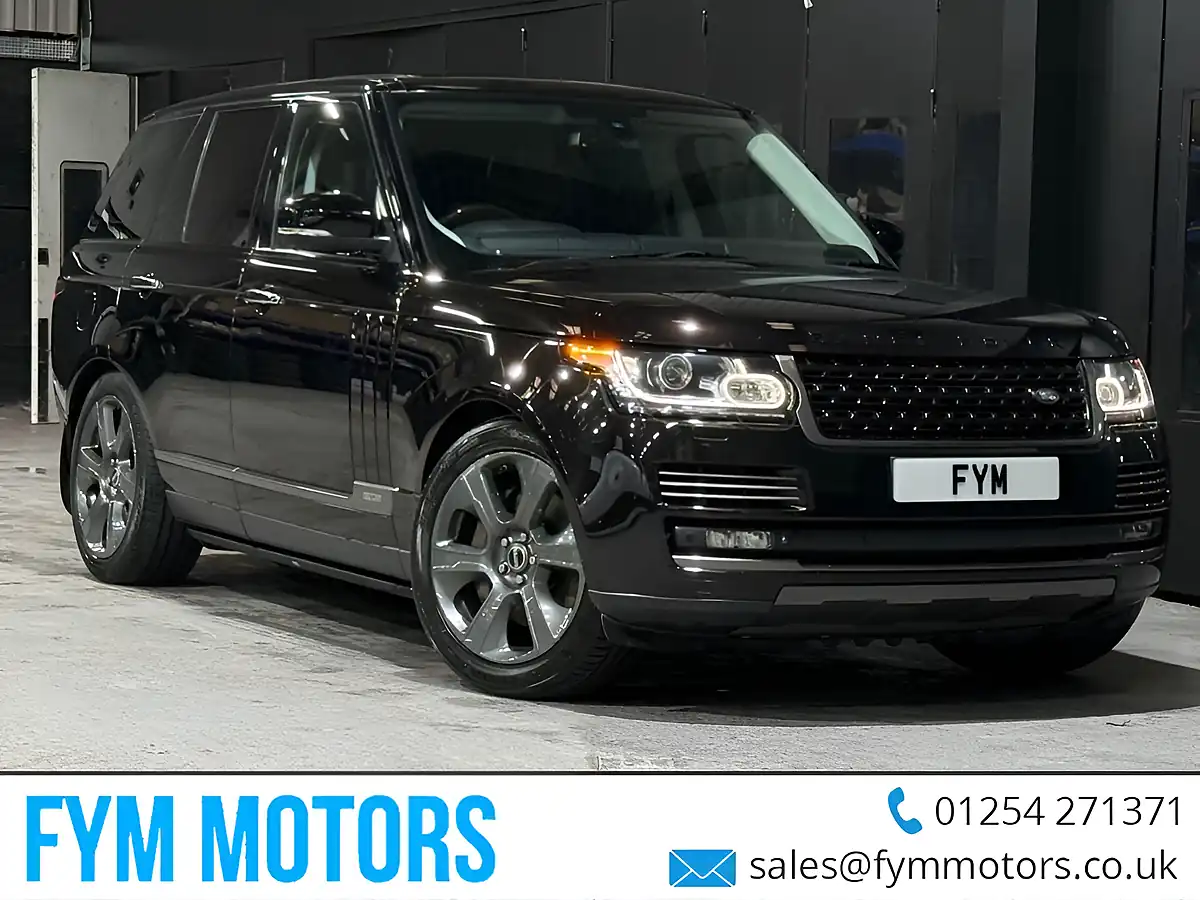 Used 2015 Land Rover Range Rover Autobiography Black - Front View