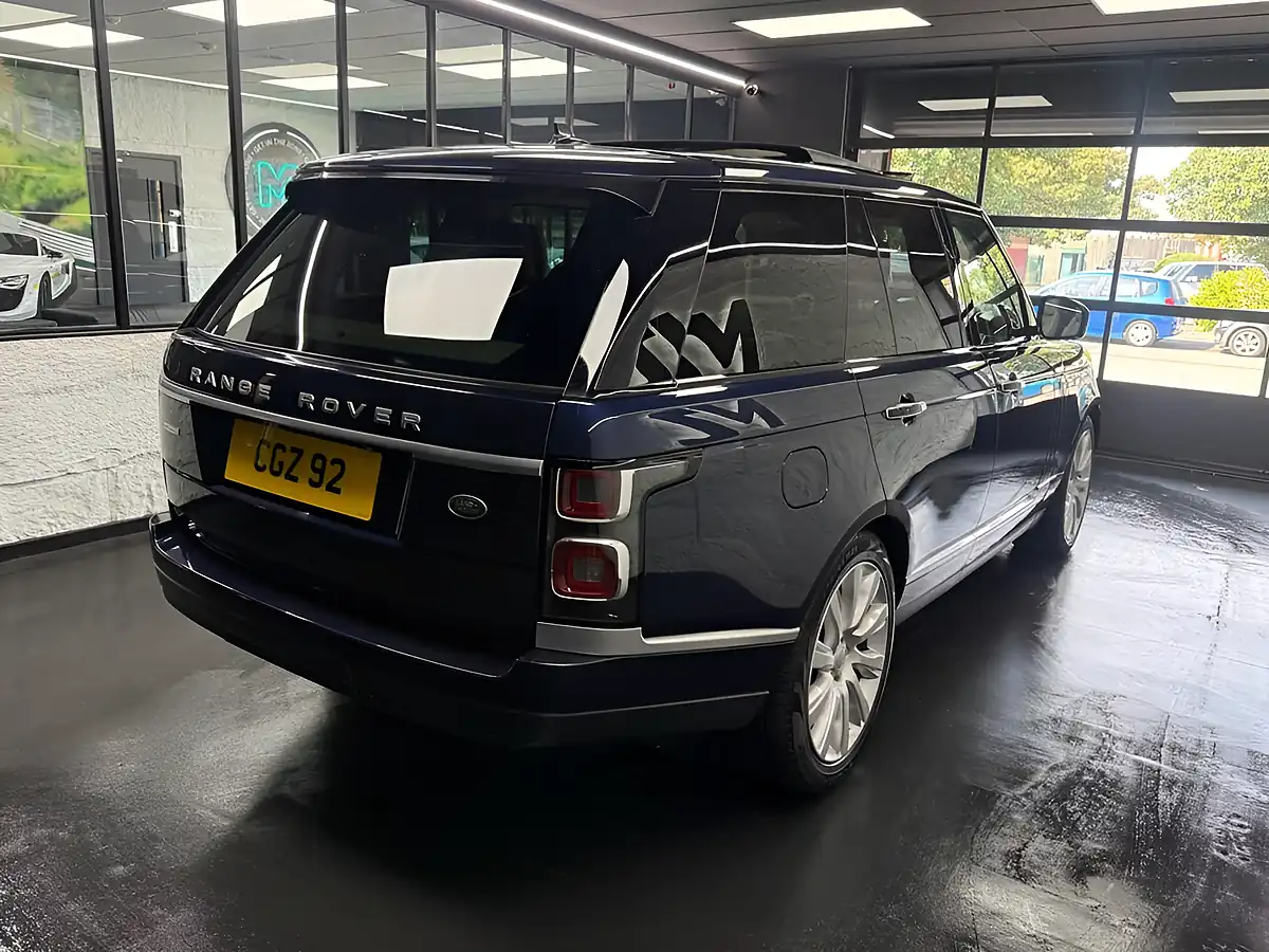 Used 2015 Land Rover Range Rover Autobiography Blue - Interior and Exterior details 4
