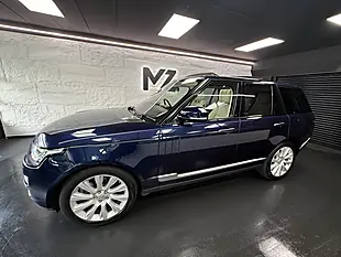 Used 2015 Land Rover Range Rover Autobiography Blue - Interior and Exterior details 8