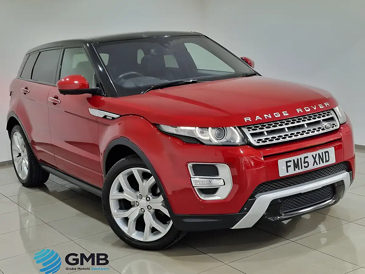 Used 2015 Land Rover Range Rover Evoque Autobiography Red - Front View