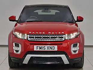 Used 2015 Land Rover Range Rover Evoque Autobiography Red - Interior and Exterior details 2