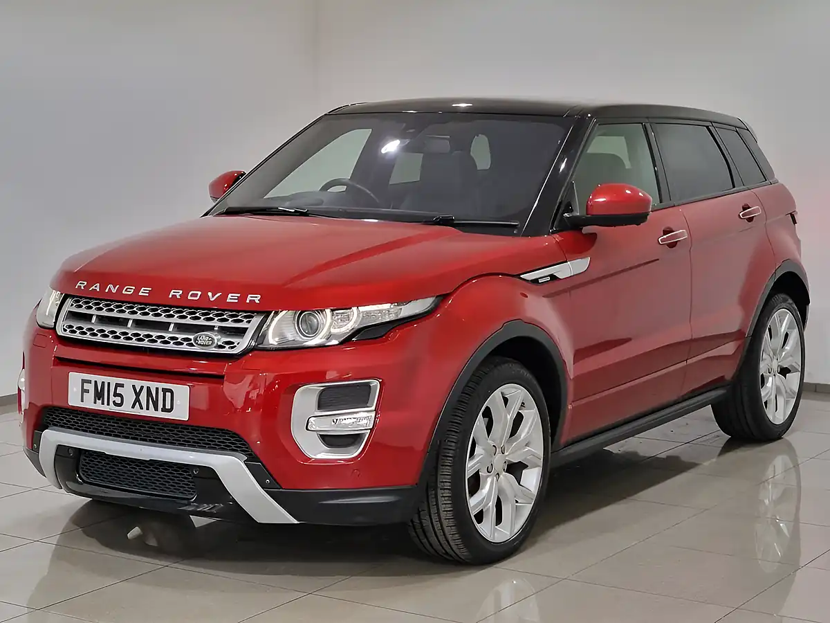 Used 2015 Land Rover Range Rover Evoque Autobiography Red - Interior and Exterior details 3