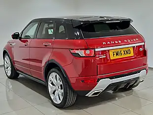 Used 2015 Land Rover Range Rover Evoque Autobiography Red - Interior and Exterior details 4