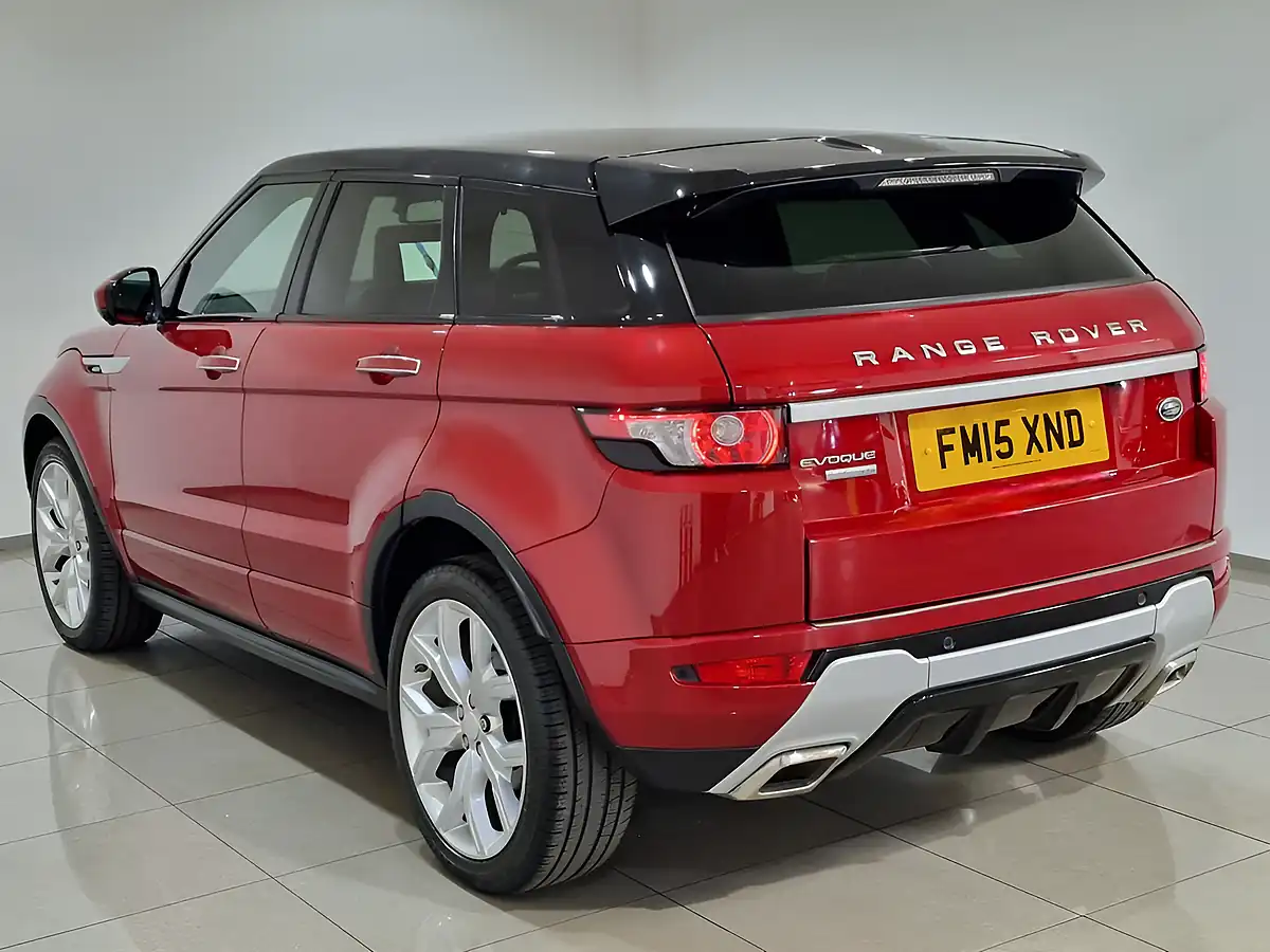 Used 2015 Land Rover Range Rover Evoque Autobiography Red - Interior and Exterior details 4