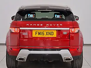 Used 2015 Land Rover Range Rover Evoque Autobiography Red - Interior and Exterior details 5