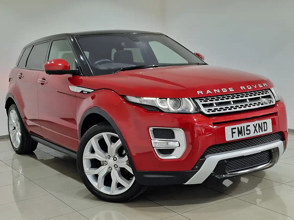 Used 2015 Land Rover Range Rover Evoque Autobiography Red - Interior and Exterior details 7