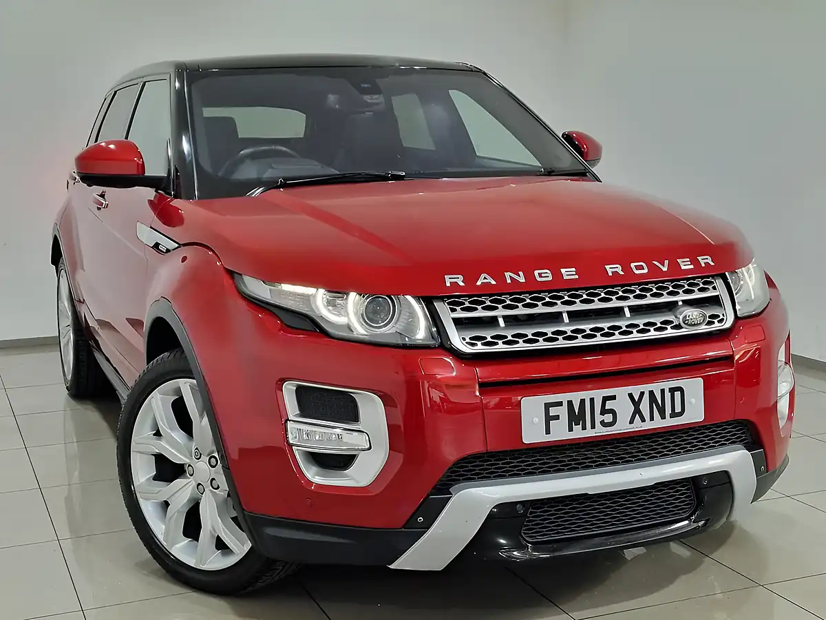 Used 2015 Land Rover Range Rover Evoque Autobiography Red - Interior and Exterior details 8