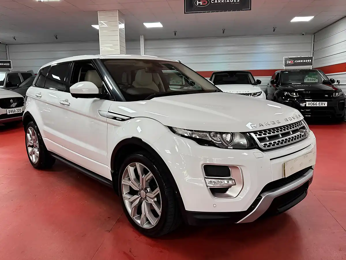 Used 2015 Land Rover Range Rover Evoque Autobiography White - Interior and Exterior details 2