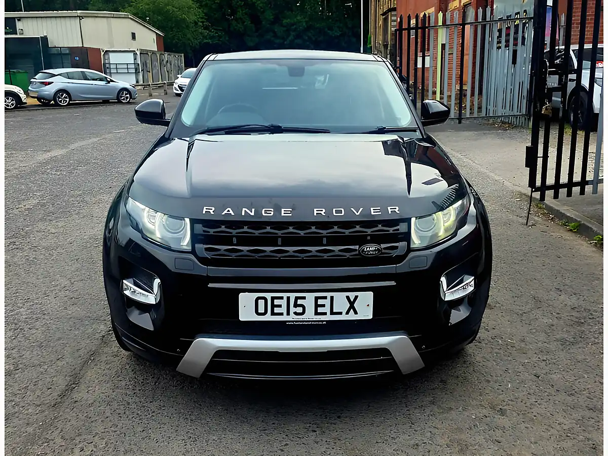 Used 2015 Land Rover Range Rover Evoque Dynamic Black - Front View