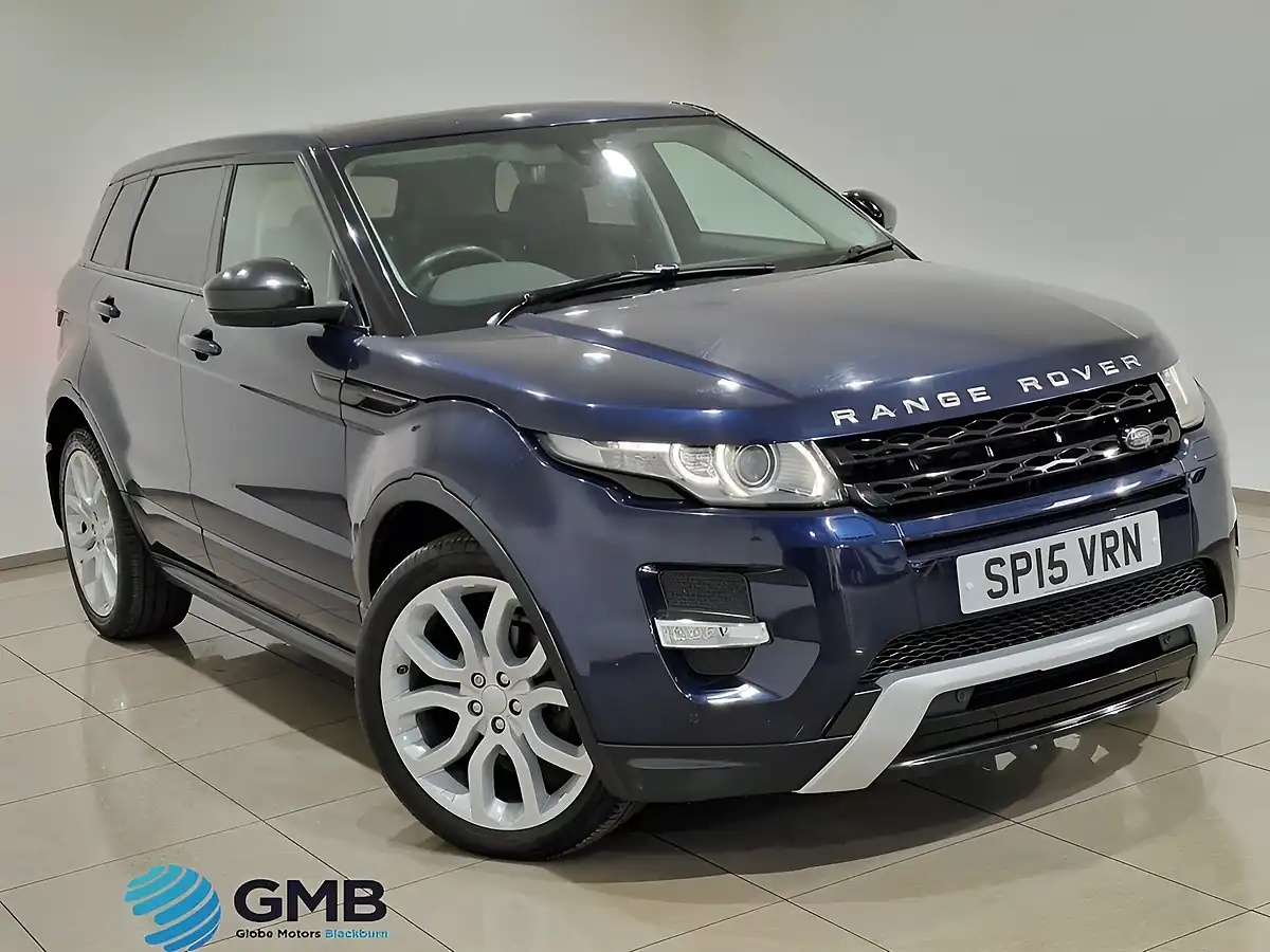 Used 2015 Land Rover Range Rover Evoque Dynamic Blue - Front View