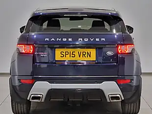 Used 2015 Land Rover Range Rover Evoque Dynamic Blue - Interior and Exterior details 5