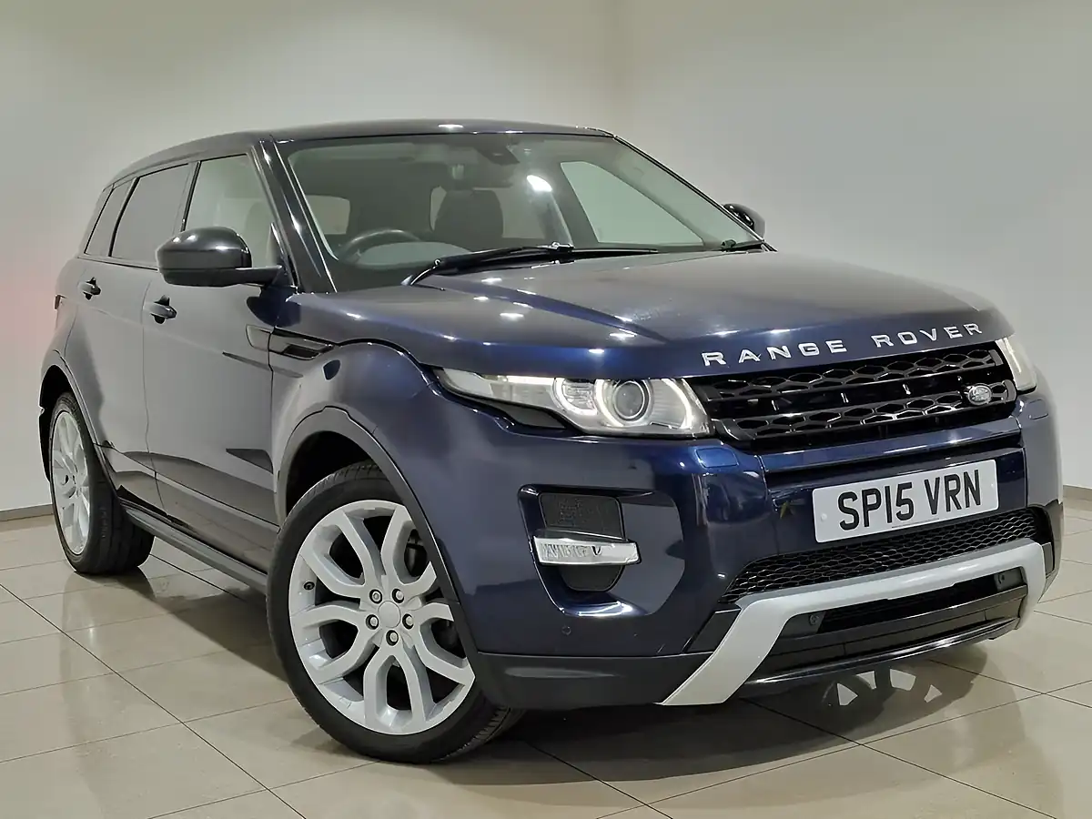 Used 2015 Land Rover Range Rover Evoque Dynamic Blue - Interior and Exterior details 7