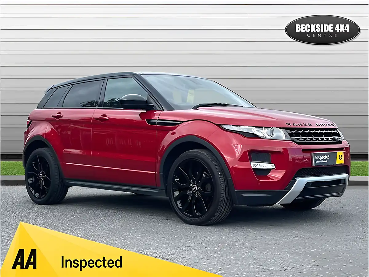 Used 2015 Land Rover Range Rover Evoque Dynamic Firenze Red - Front View
