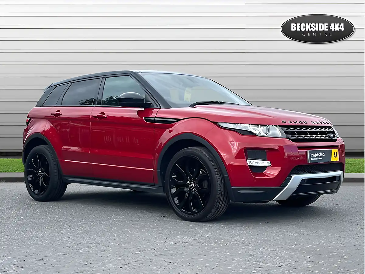 Used 2015 Land Rover Range Rover Evoque Dynamic Firenze Red - Interior and Exterior details 11