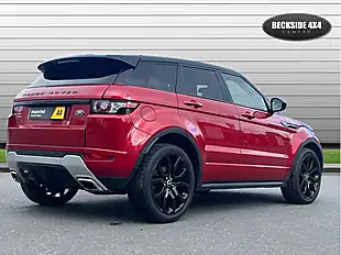Used 2015 Land Rover Range Rover Evoque Dynamic Firenze Red - Interior and Exterior details 4
