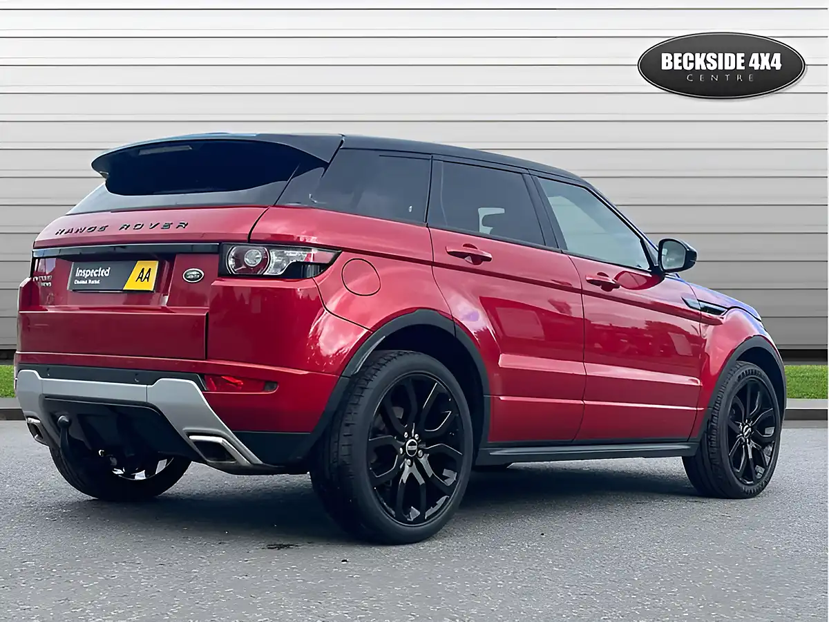 Used 2015 Land Rover Range Rover Evoque Dynamic Firenze Red - Interior and Exterior details 4