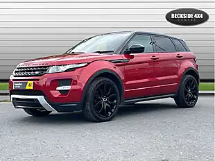 Used 2015 Land Rover Range Rover Evoque Dynamic Firenze Red - Interior and Exterior details 5