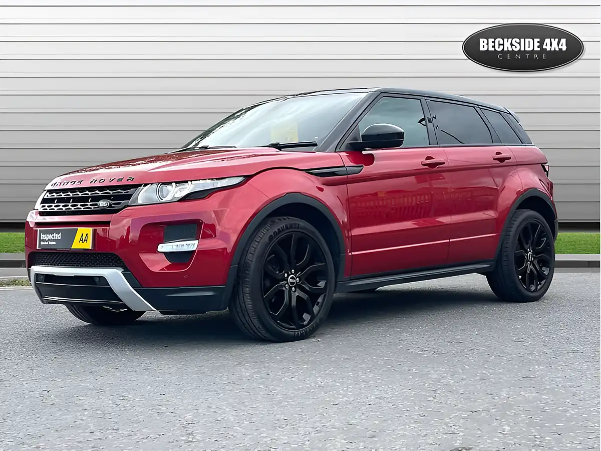 Used 2015 Land Rover Range Rover Evoque Dynamic Firenze Red - Interior and Exterior details 5