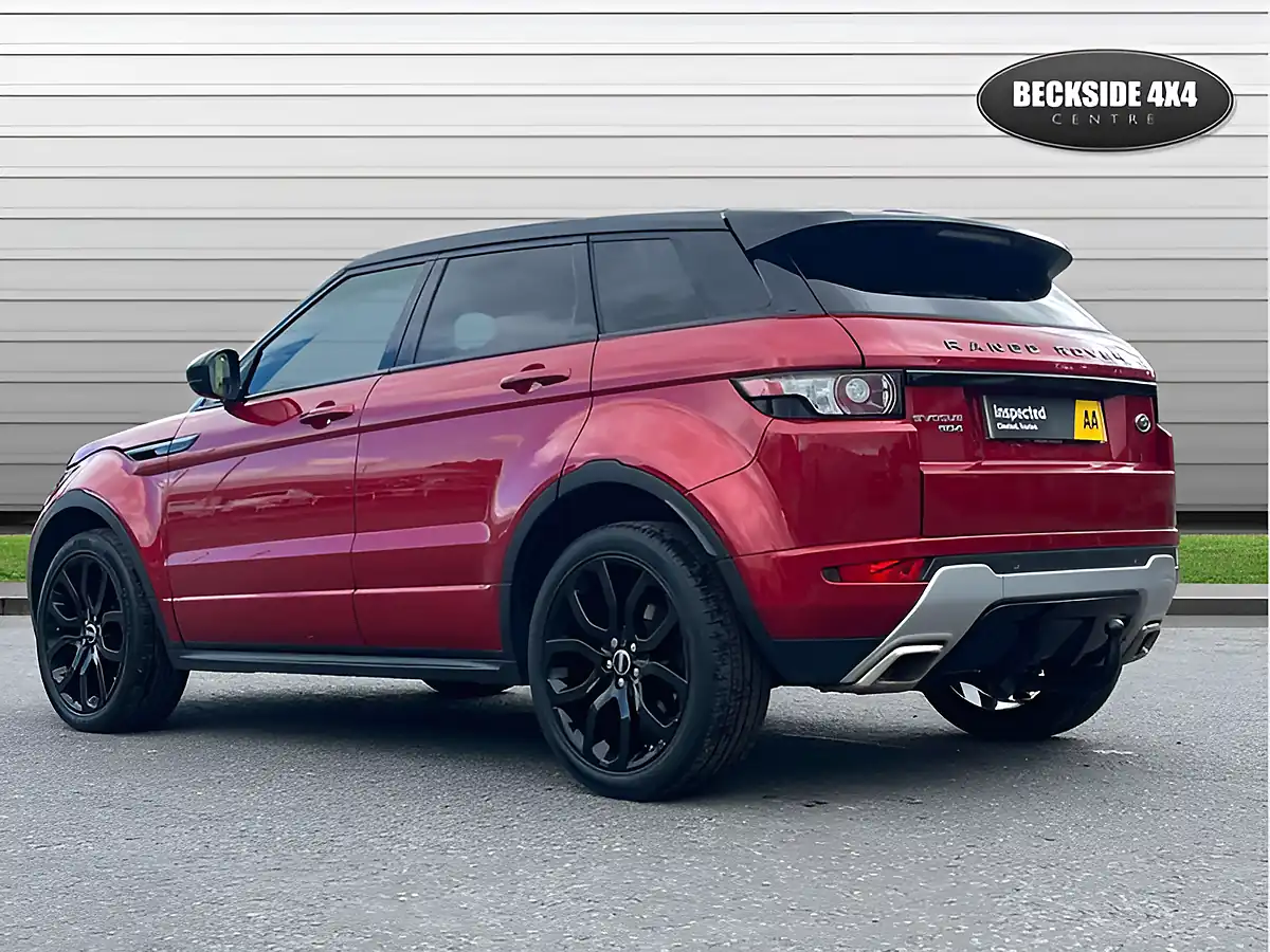 Used 2015 Land Rover Range Rover Evoque Dynamic Firenze Red - Interior and Exterior details 7
