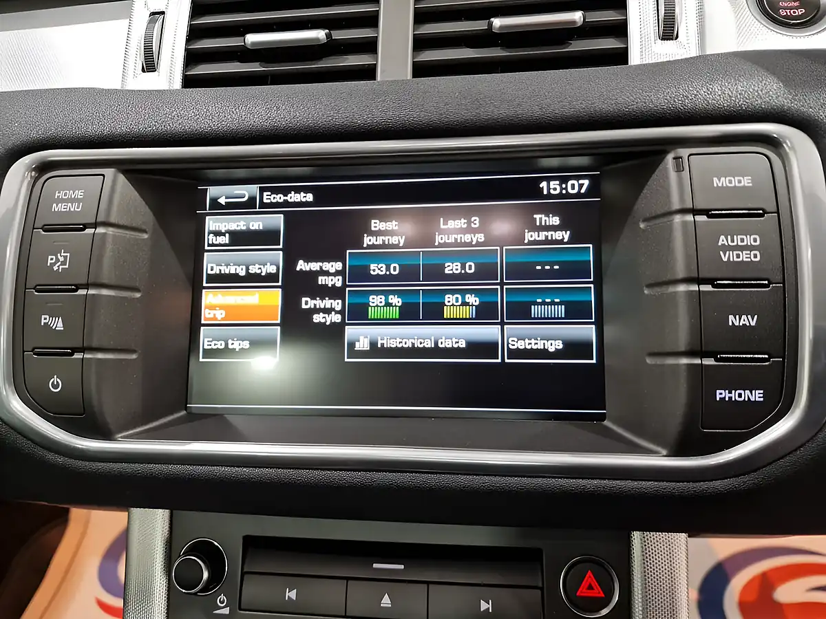Used 2015 Land Rover Range Rover Evoque Dynamic Firenze Red - Interior and Exterior details 14