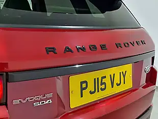 Used 2015 Land Rover Range Rover Evoque Dynamic Firenze Red - Interior and Exterior details 19