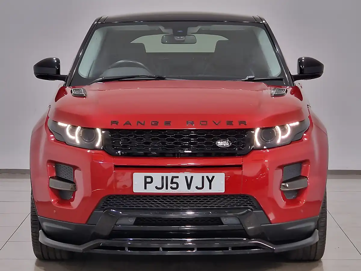 Used 2015 Land Rover Range Rover Evoque Dynamic Firenze Red - Interior and Exterior details 2