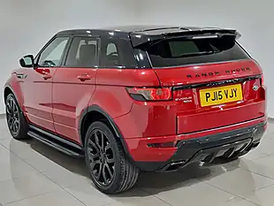 Used 2015 Land Rover Range Rover Evoque Dynamic Firenze Red - Interior and Exterior details 4