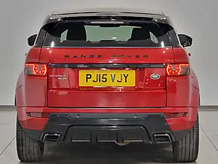 Used 2015 Land Rover Range Rover Evoque Dynamic Firenze Red - Interior and Exterior details 5