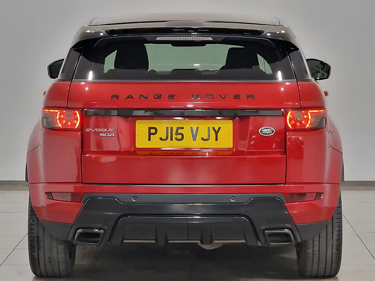 Used 2015 Land Rover Range Rover Evoque Dynamic Firenze Red - Interior and Exterior details 5