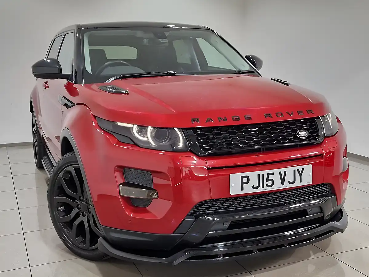 Used 2015 Land Rover Range Rover Evoque Dynamic Firenze Red - Interior and Exterior details 8
