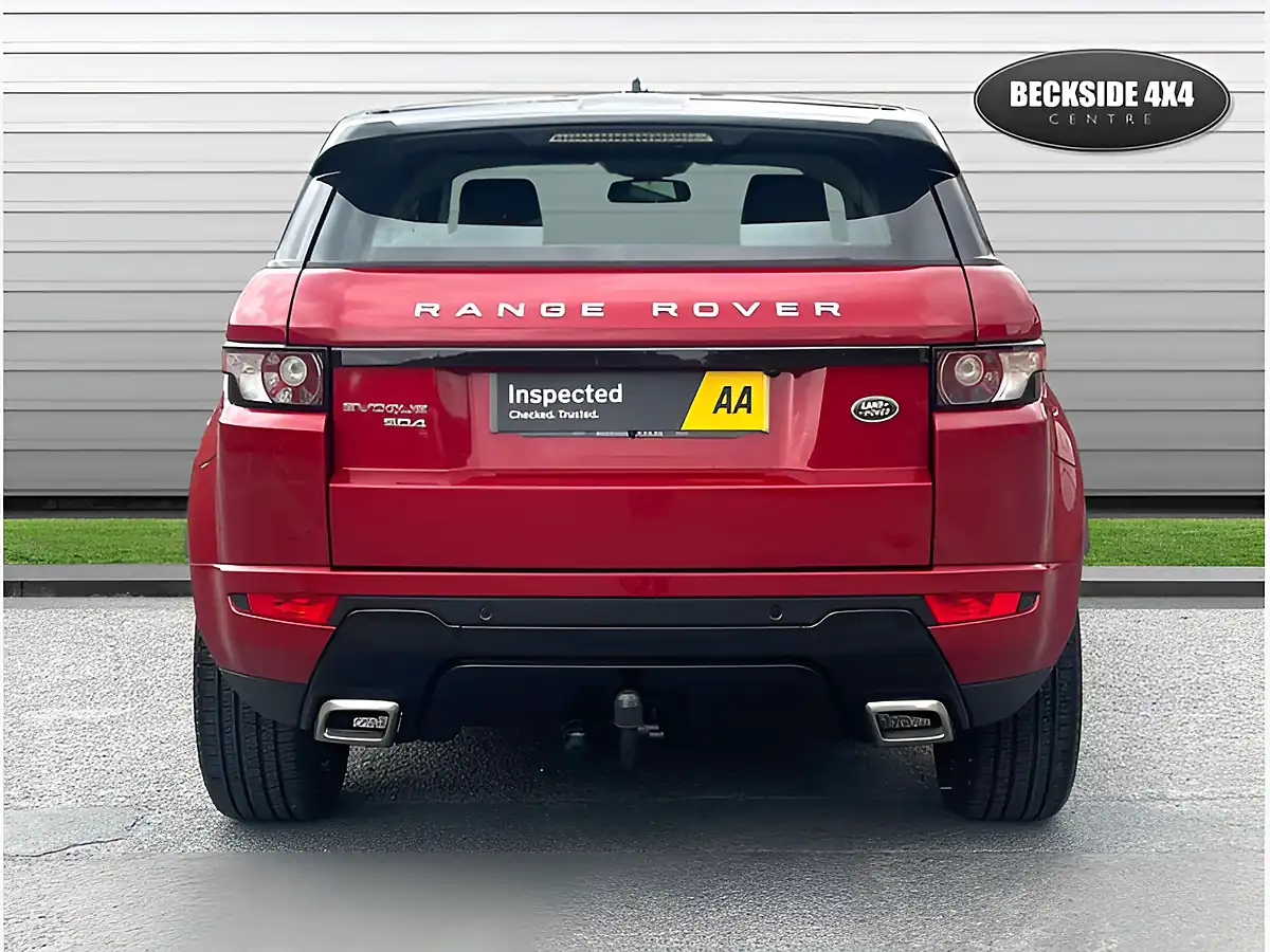 Used 2015 Land Rover Range Rover Evoque Dynamic Firenze Red - Interior and Exterior details 9