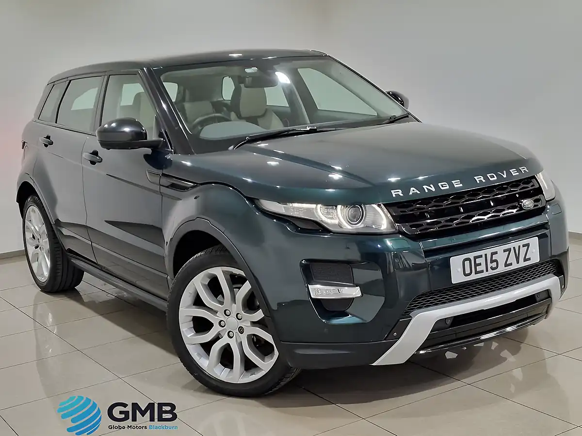 Used 2015 Land Rover Range Rover Evoque Dynamic Lux Aintree Green - Front View